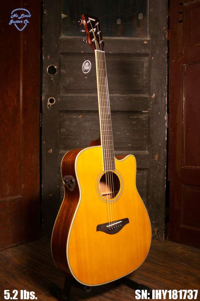 Yamaha FGC-TA B-Stock Vintage Tint TransAcoustic Guitar