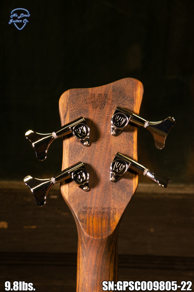 Warwick Pro Series Thumb BO-4 String-Nirvana Black Transparent Satin | Electric Bass