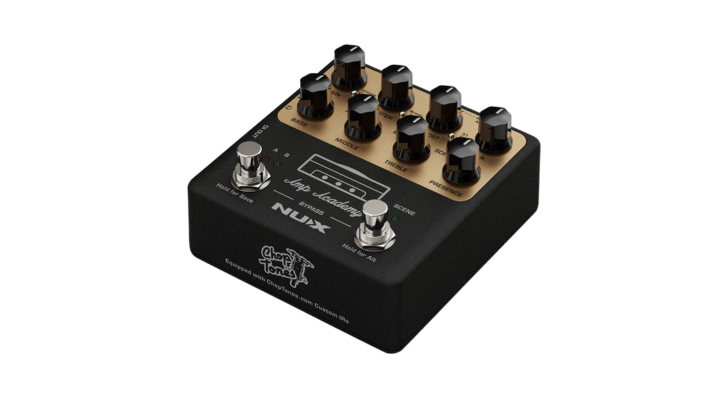 NUX Amp Academy Amp Modeling Stompbox at No Limit Guitar Co