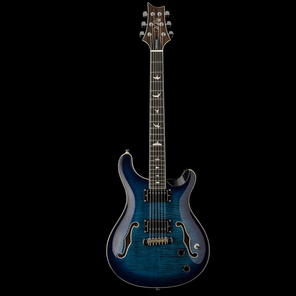 PRS SE Hollowbody II Electric Guitar - Faded Blue Burst