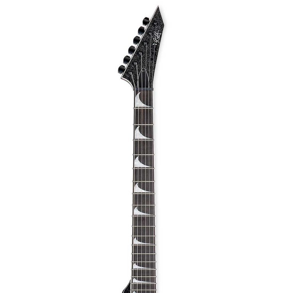 ESP LTD Kirk Hammett Signature KH-V Black Sparkle Electric Guitar 