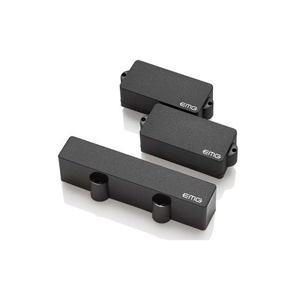 EMG PJ Bass Pickup Set - Black