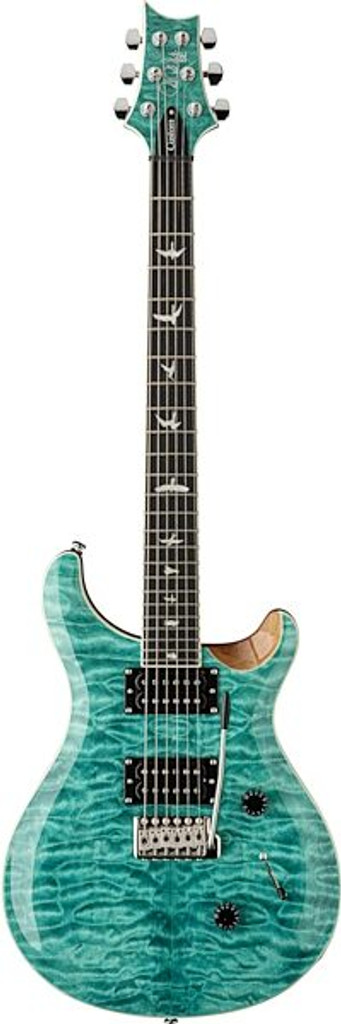 PRS SE Custom 24 Quilt-Turquoise Electric Guitar