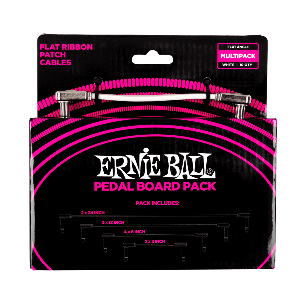 Ernie Ball Pedal Board Pack (Multipack 10 QTY)