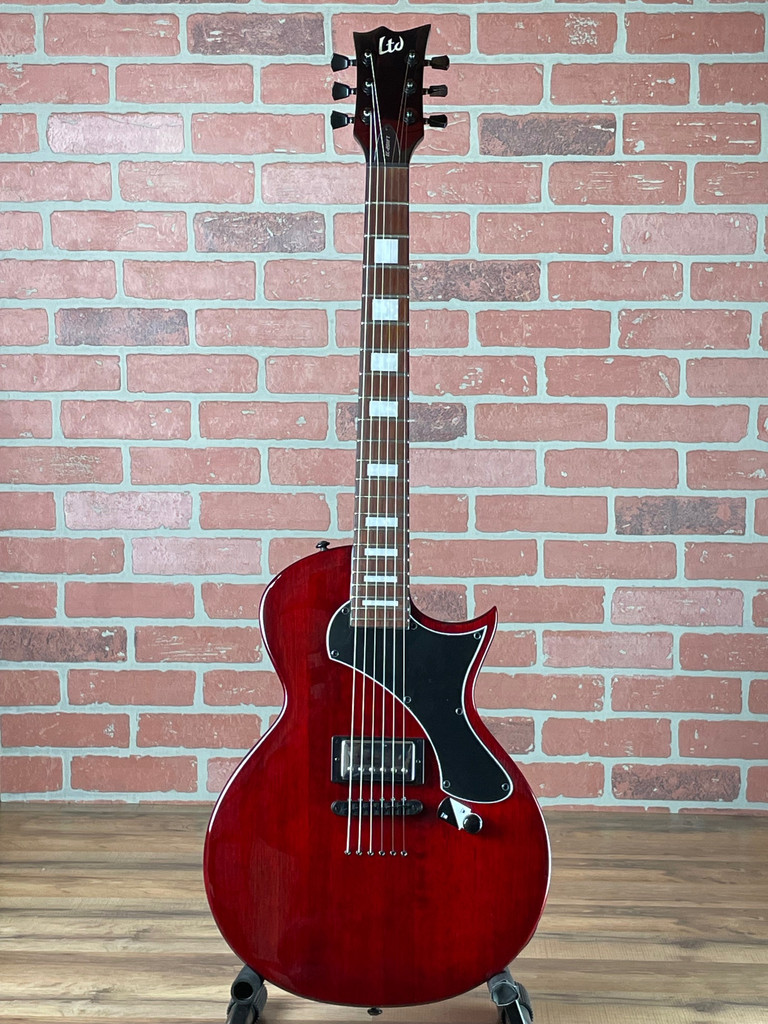 ESP LTD EC-201FT Electric Guitar - See Thru Black Cherry