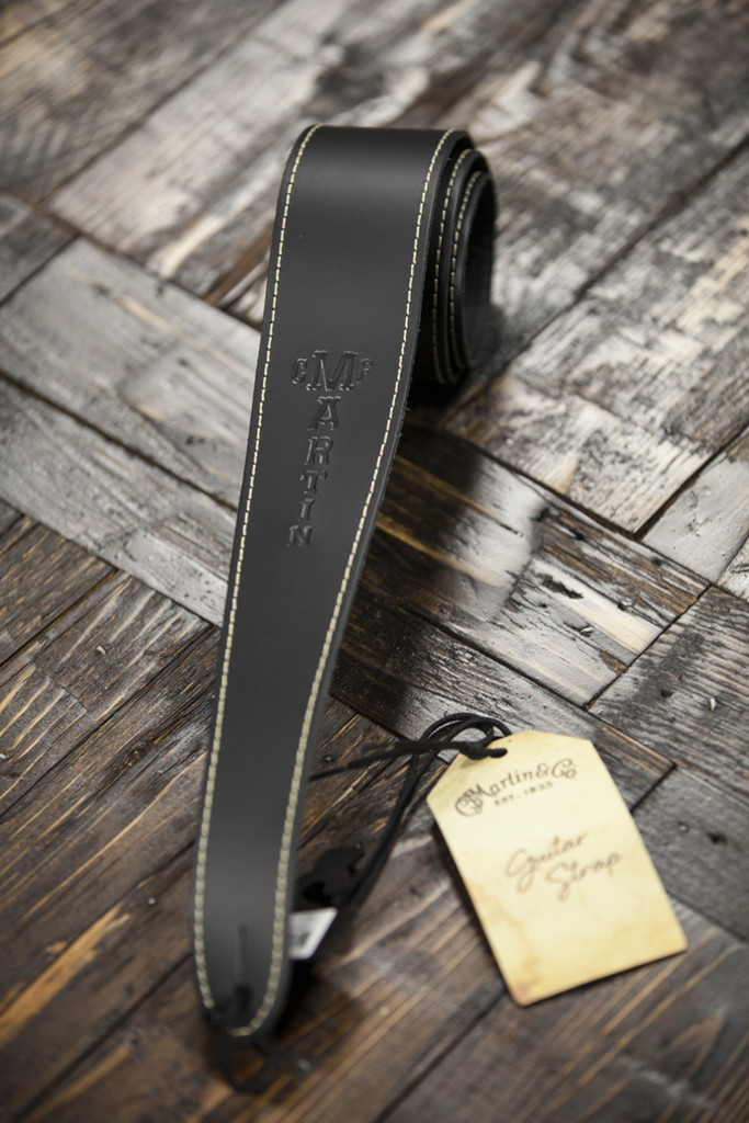 Martin Black Slim Style Guitar Strap (18A0046)