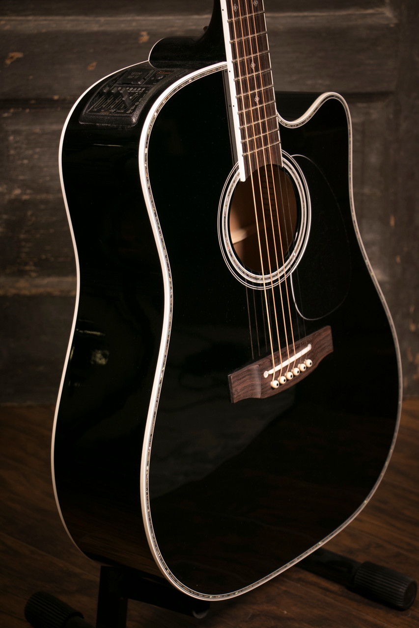 Takamine Deluxe Series EF341DX Acoustic Electric Guitar at