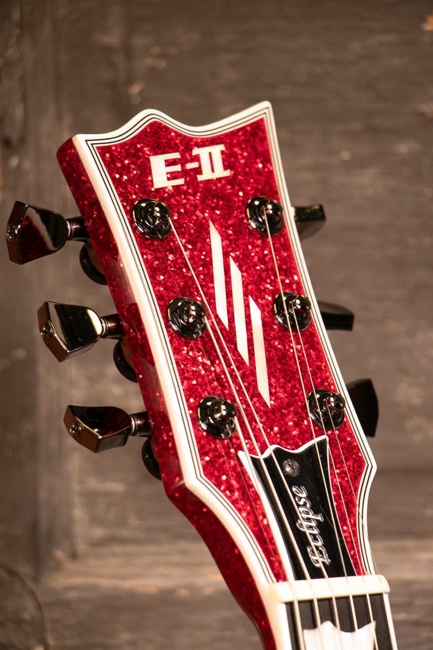 ESP E-II Eclipse DB Red Sparkle Electric Guitar at No Limit