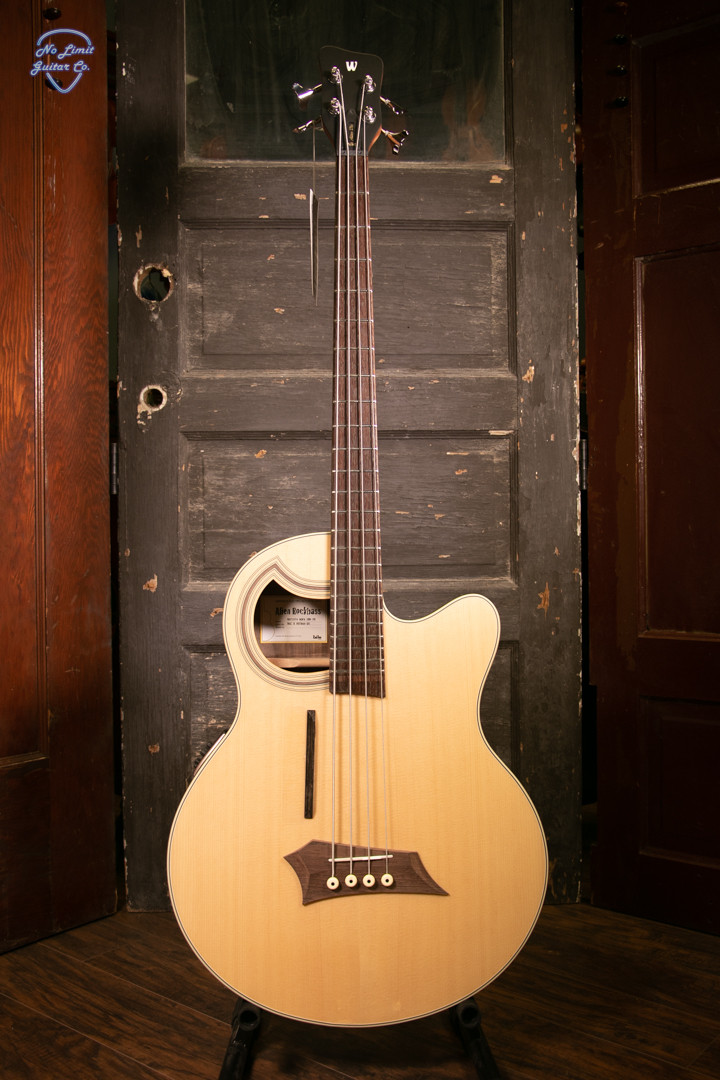 Warwick RockBass Alien Deluxe Hybrid Thinline-4 string - Natural