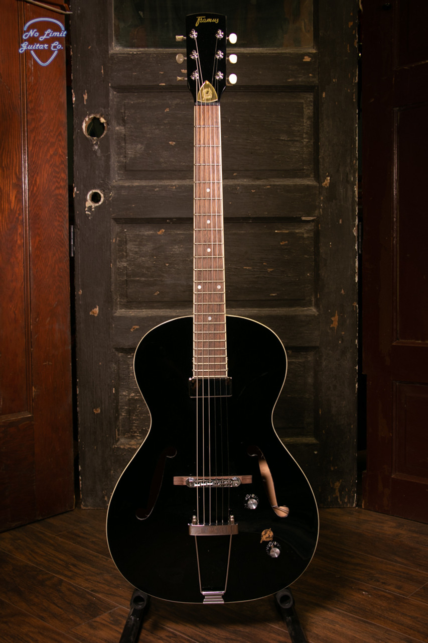 Framus Vintage 5/51 Studio - Solid Black High Polish