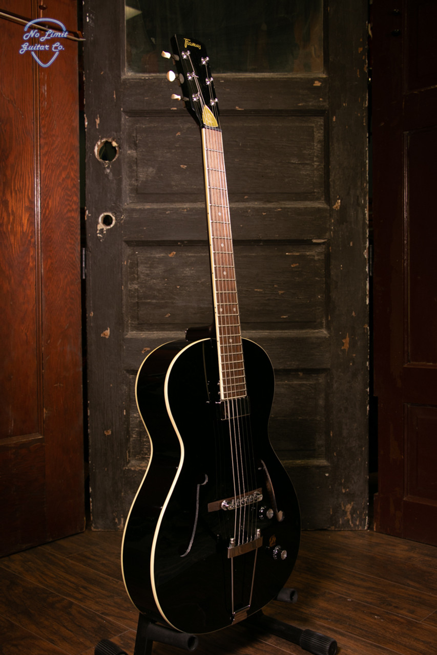 Framus Vintage 5/51 Studio - Solid Black High Polish