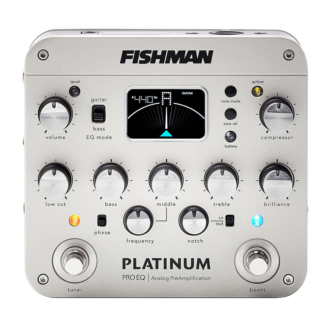 Shop Fishman Platinum Pro EQ Preamp Pedal | No Limit Guitar Co