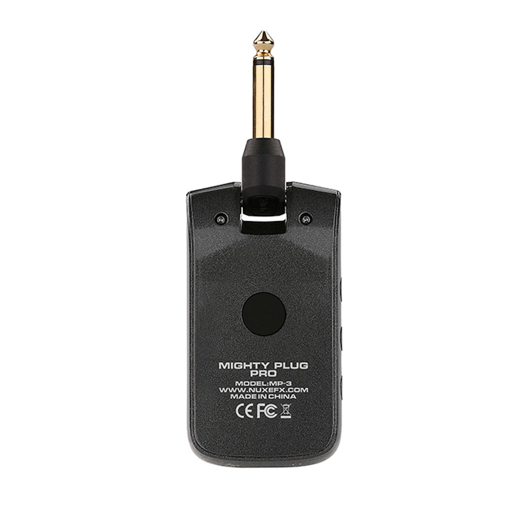 ギター NUX MP-3 Mighty Plug Pro NUX Mighty Plug Pro Guitar & Bass Modeling Amplug w/Bluetooth at