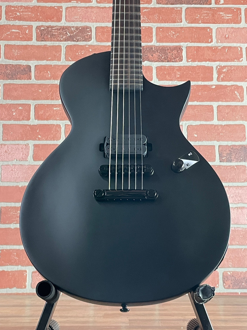 Shop ESP LTD EC-Black Metal Electric Guitar - Satin Black | No