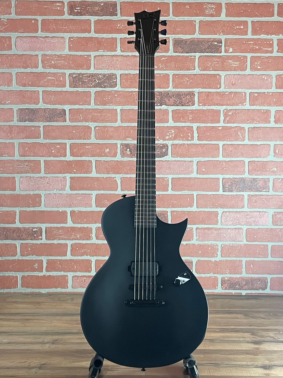 Shop ESP LTD EC-Black Metal Electric Guitar - Satin Black | No