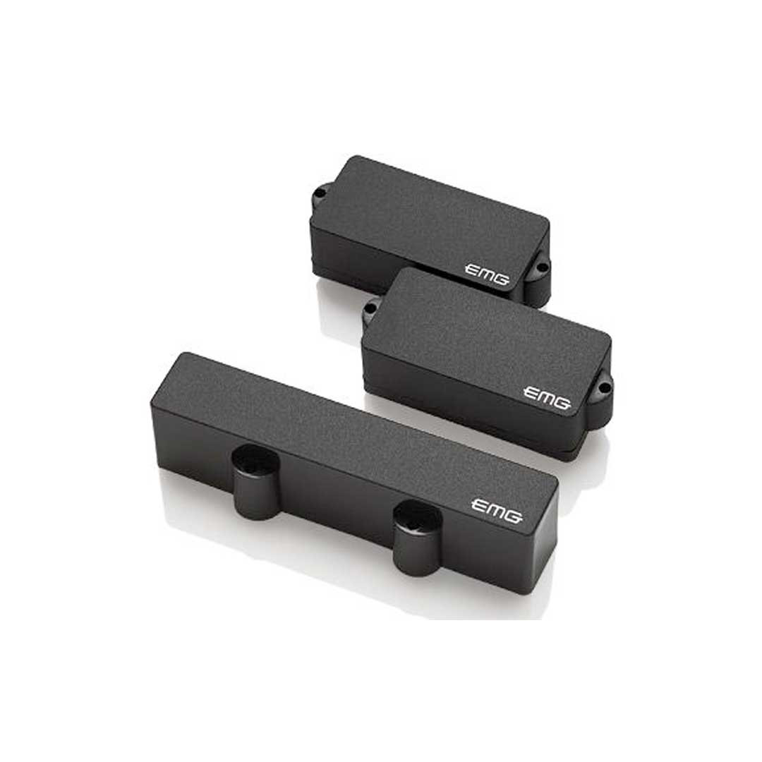 EMG PJ Bass Pickup Set - Black at No Limit Guitar Co