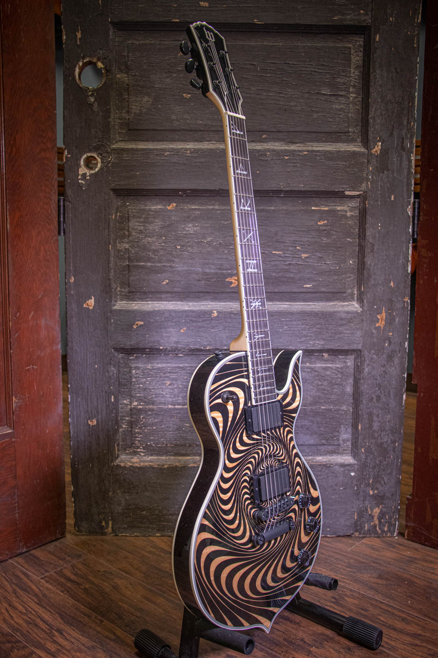 Wylde Audio Odin Grail Psychic Bullseye Rawtop Electric Guitar at