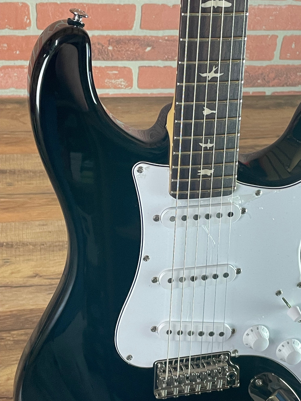 Shop PRS SE Silver Sky Electric Guitar - Piano Black | No Limit