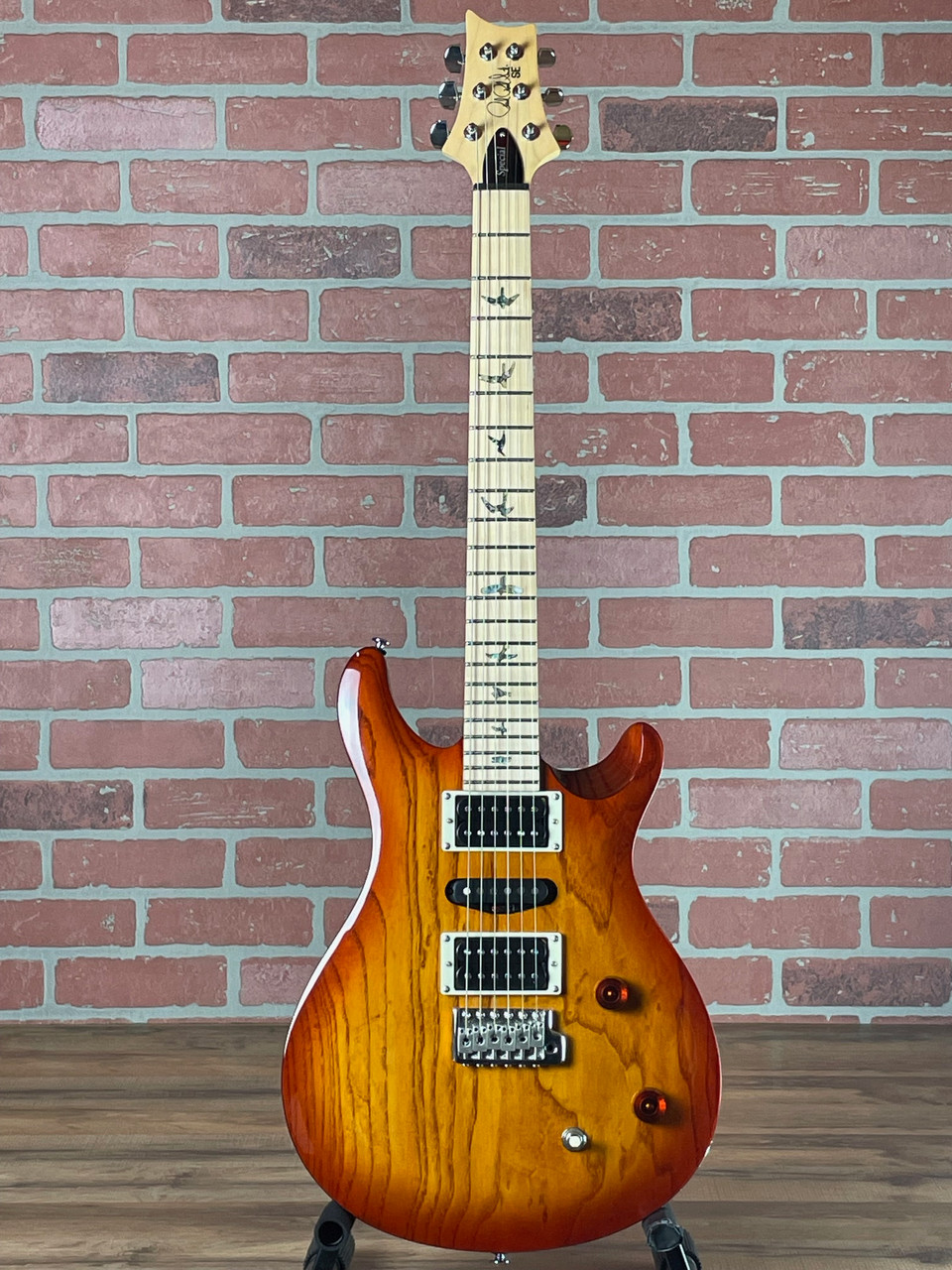 PRS SE Swamp Ash Special-Vintage Sunburst Electric Guitar at No