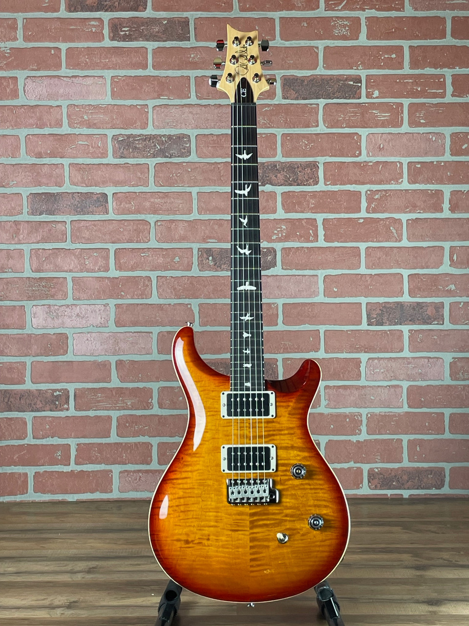 PRS CE24 Dark Cherry Sunburst Electric Guitar at No Limit Guitar Co.