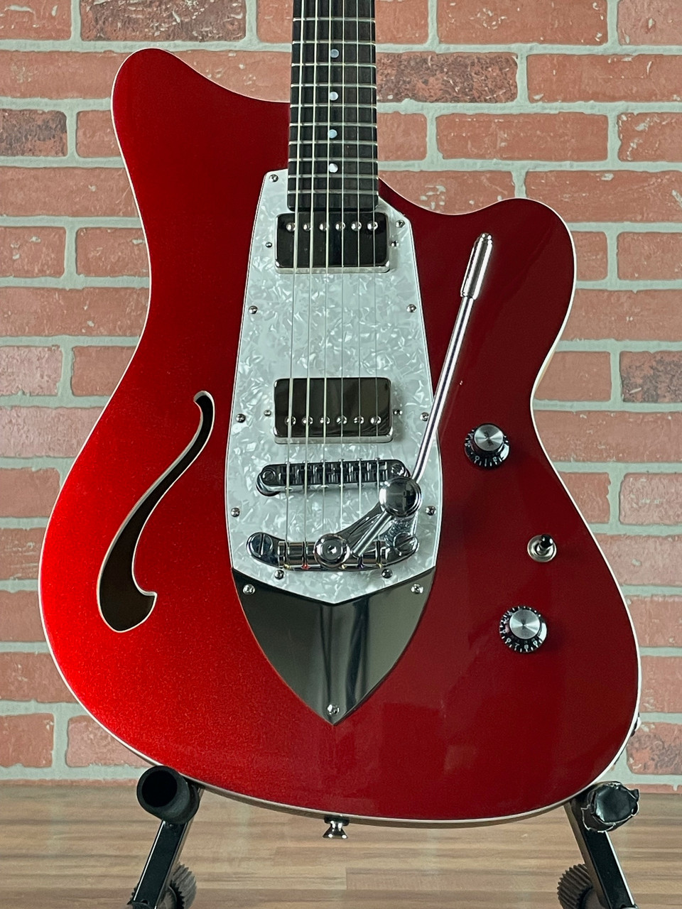 Tagima Jet Blues Cosmos Semi Hollow Electric Guitar-Candy Apple