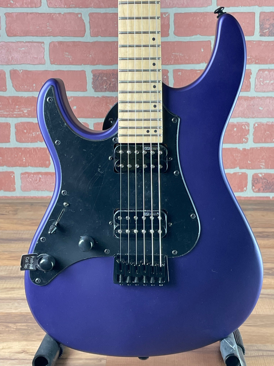 ESP LTD SN-200HT Dark Metallic Purple Satin LEFTY Electric Guitar