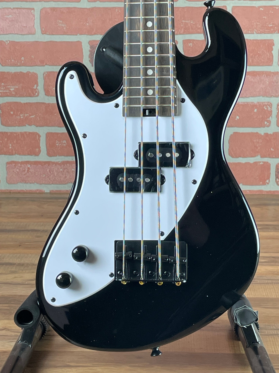 Kala Solid Body 4-String Jet Black Fretted U-Bass Left Handed at