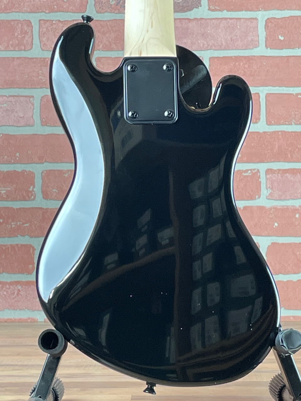Kala Solid Body 4-String Jet Black Fretted U-Bass Left Handed at