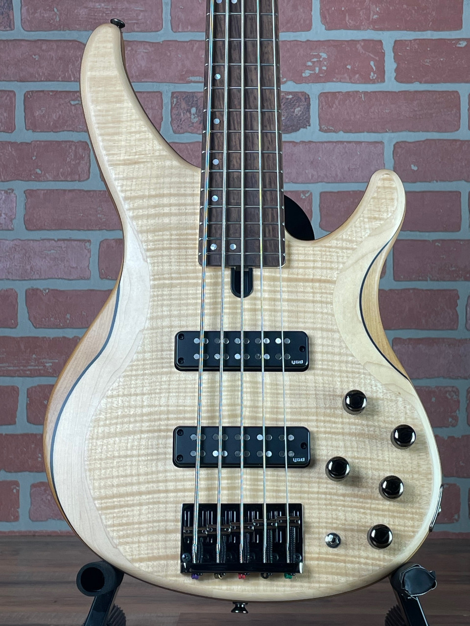 Yamaha TRBX605FM 5-String Bass Guitar - Natural Satin at No Limit