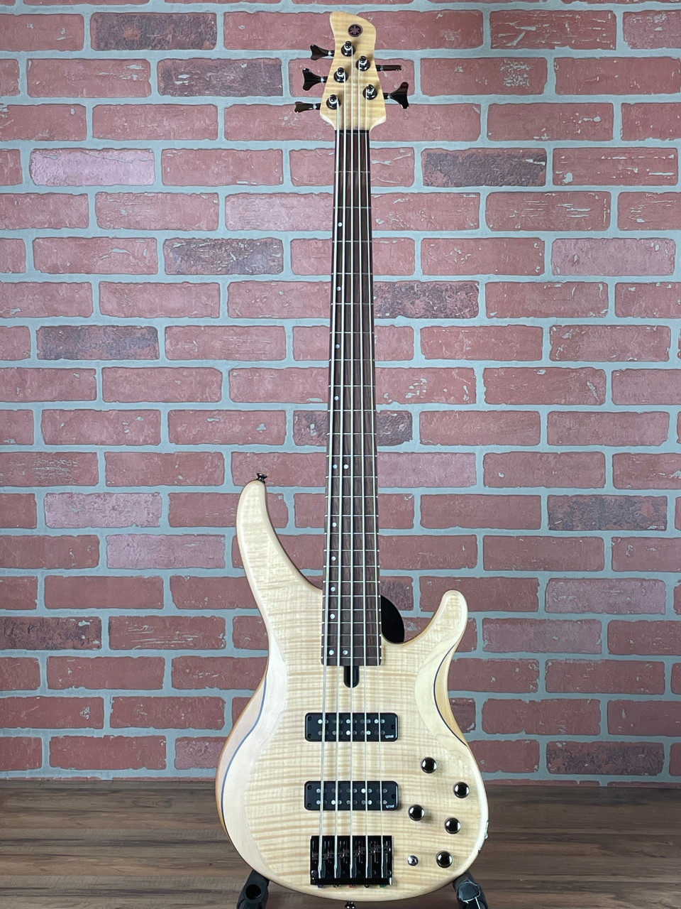Yamaha TRBX605FM 5-String Bass Guitar - Natural Satin at No Limit