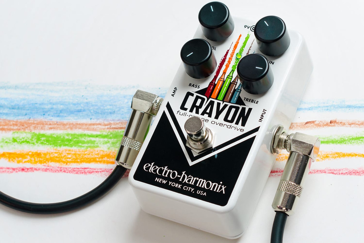 Electro-Harmonix Crayon Full-Range Overdrive Pedal at No Limit