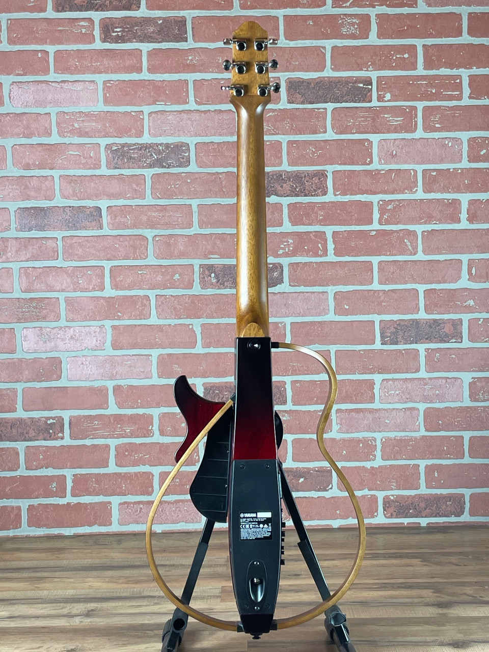 Yamaha SLG200S Silent Guitar - Crimson Red Burst at No Limit
