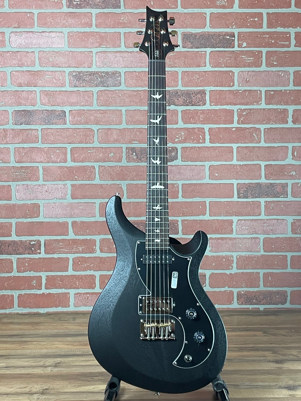 PRS S2 Vela Satin Electric Guitar - Charcoal Satin Nitrocellulose
