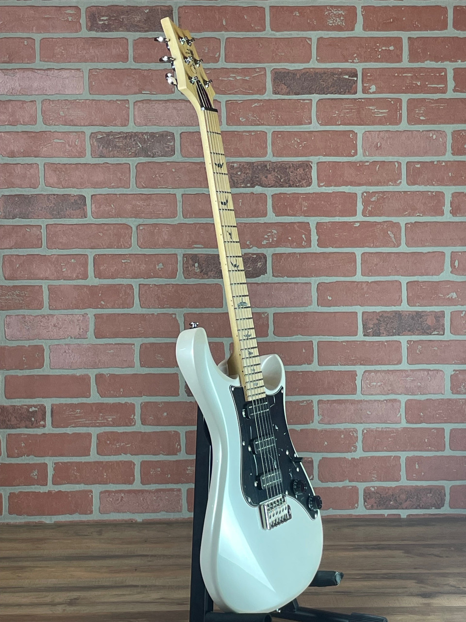 PRS SE NF3 Electric Guitar - Pearl White with Maple Fingerboard at