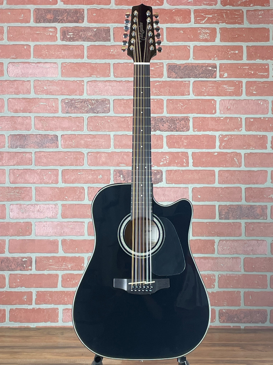 Takamine GD30CE-12 12-String Acoustic-Electric Guitar - Black at
