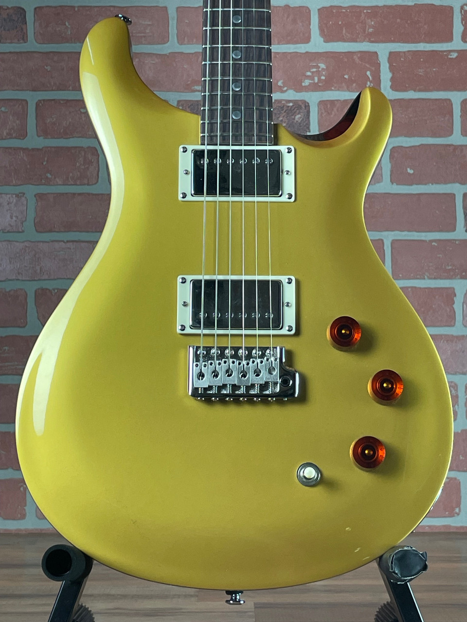 PRS SE DGT David Grissom Signature Electric Guitar - Gold Top at