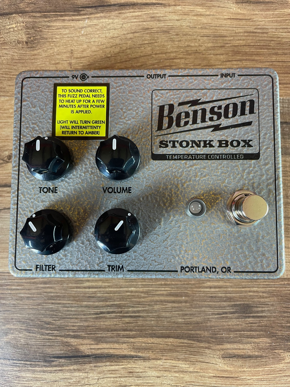 Benson Amps Stonk Box Fuzz Pedal at No Limit Guitar Co.