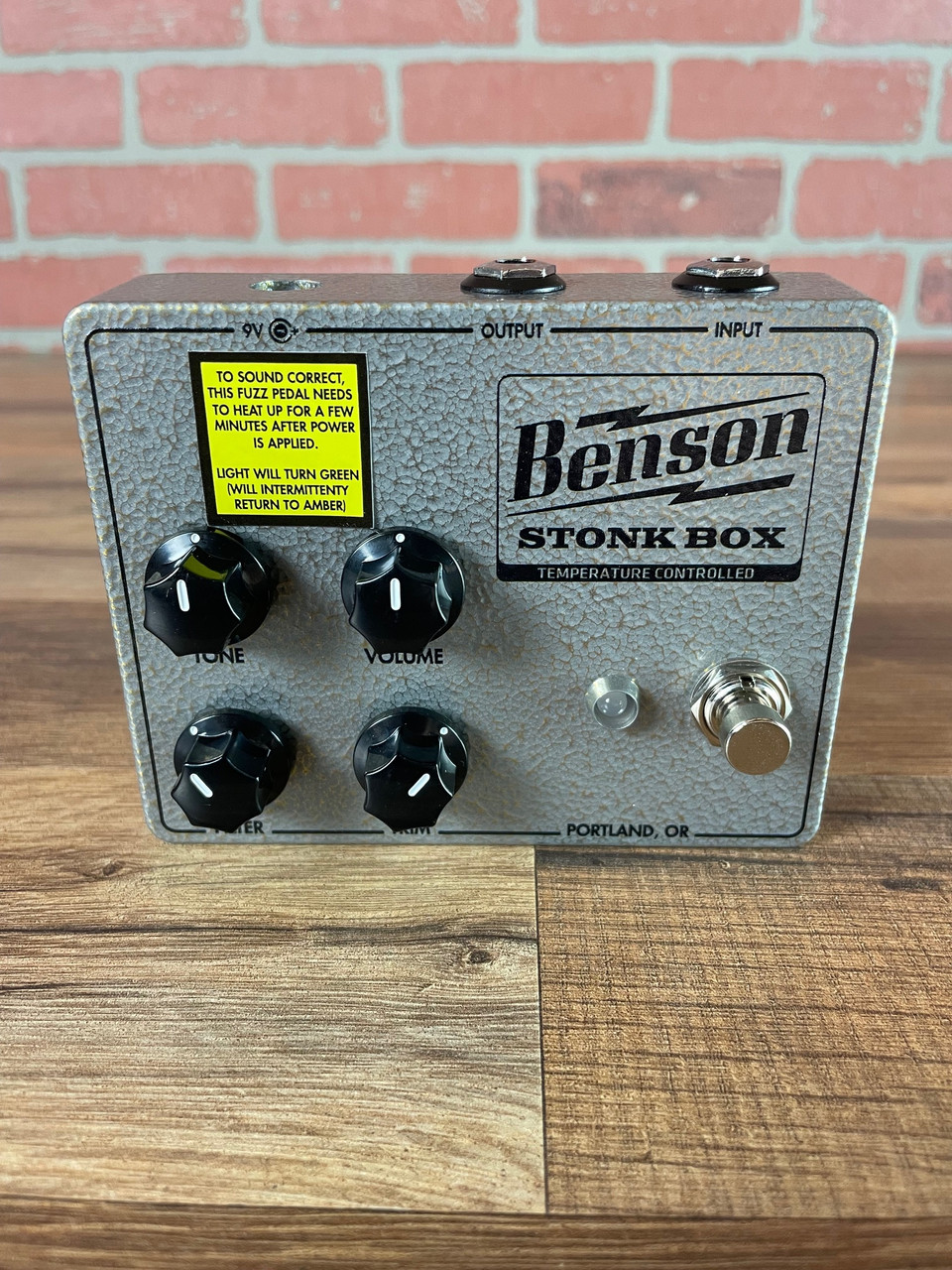 Benson Amps Stonk Box Fuzz Pedal at No Limit Guitar Co.