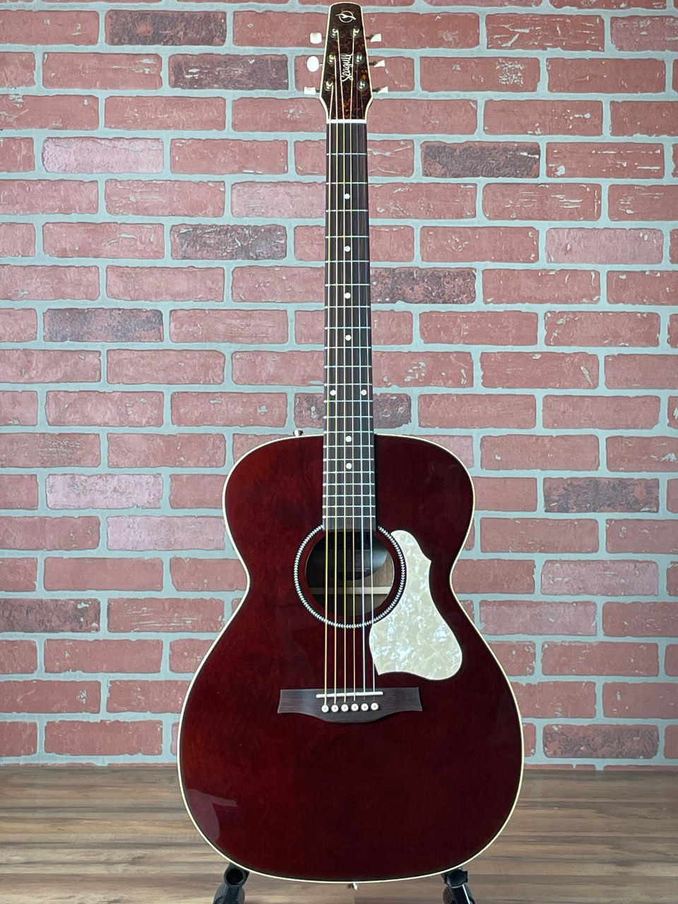 Seagull M6 LTD Ruby Red CH EQ Acoustic-Electric Guitar at No Limit