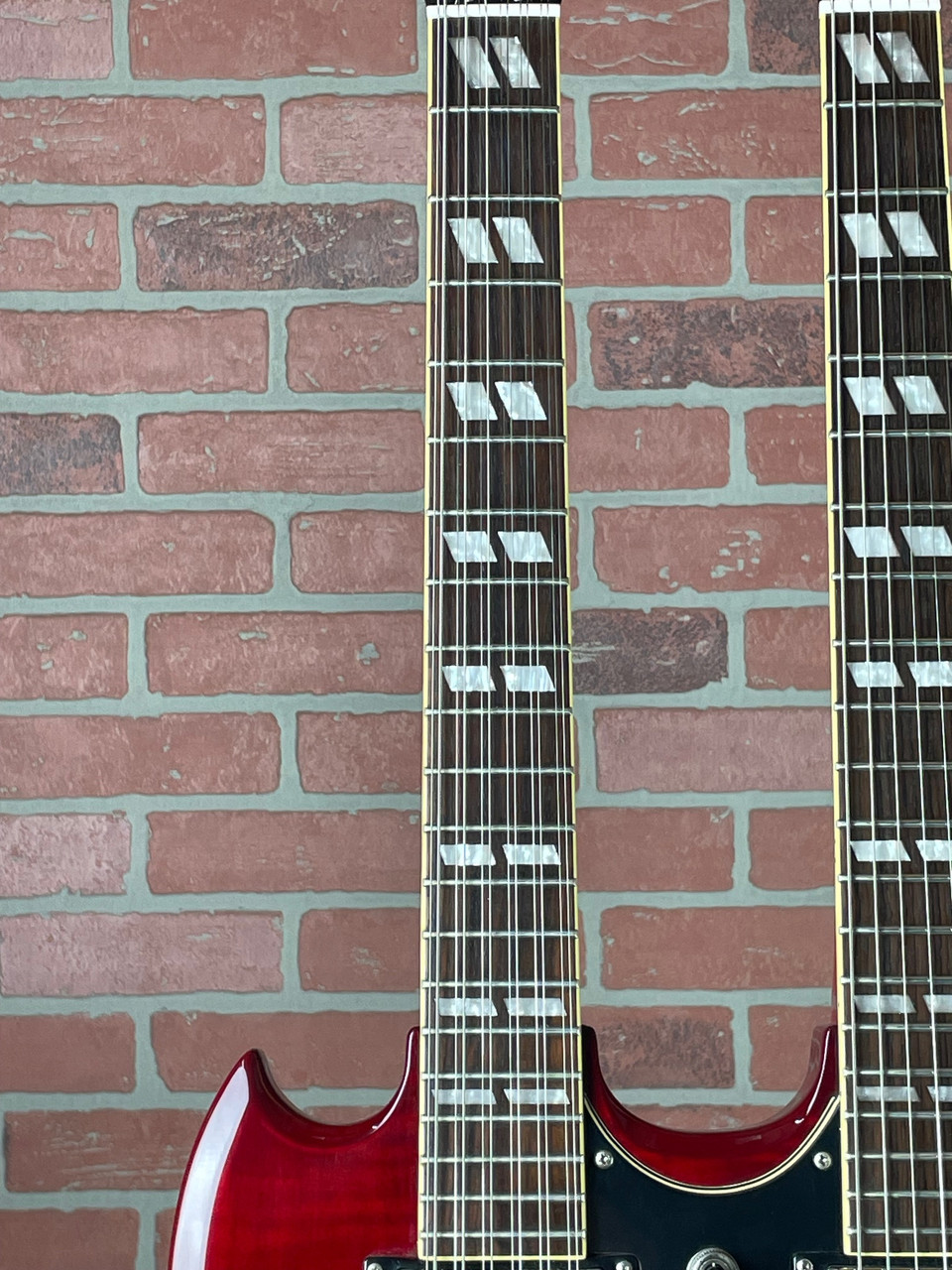 Epiphone 2004 SG Double-Neck Electric Guitar - Cherry Red (Used