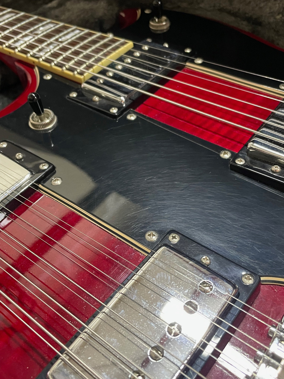 Epiphone 2004 SG Double-Neck Electric Guitar - Cherry Red (Used
