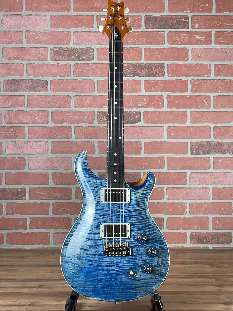 PRS DGT Moons Electric Guitar - Blue Wrap Burst at No Limit Guitar Co.