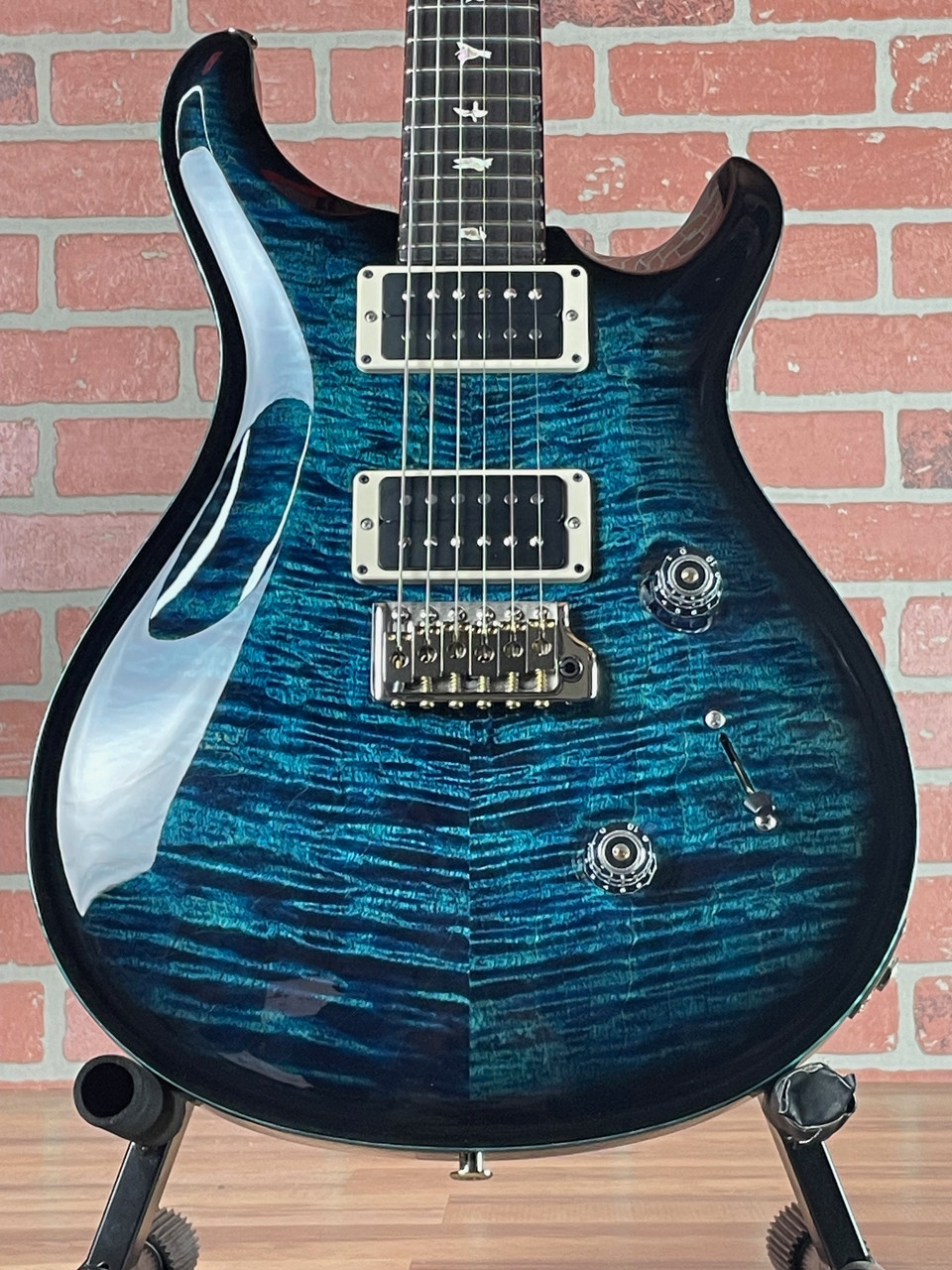 PRS Custom 24 Electric Guitar - Cobalt Smokeburst (w/ Hardcase) at