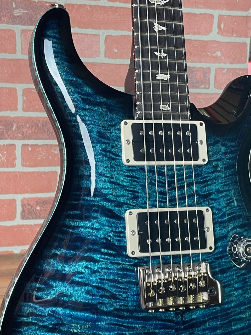 PRS Custom 24 Electric Guitar - Cobalt Smokeburst (w/ Hardcase) at