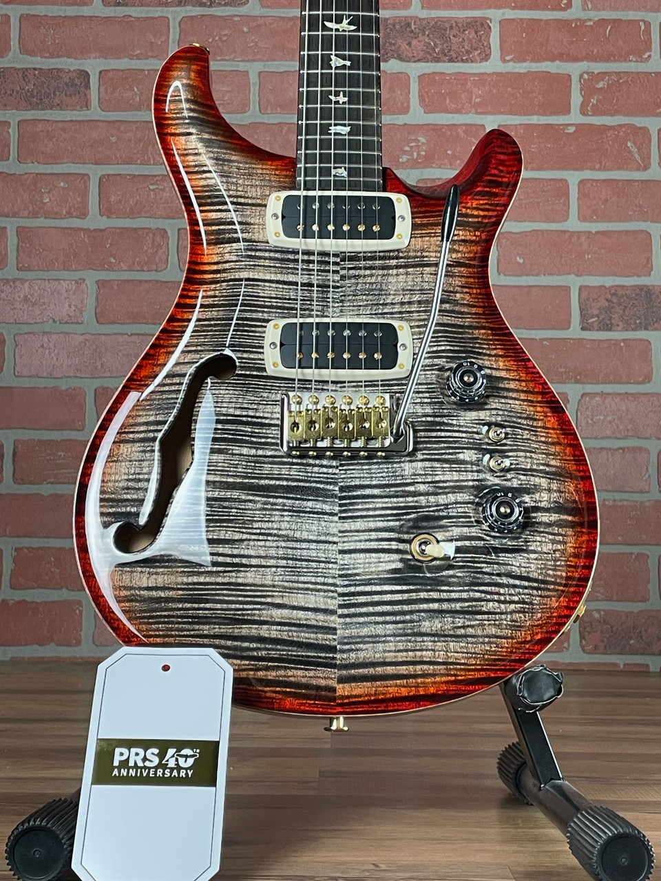 Shop PRS 40th Anniversary Custom 24-08 Semi-Hollow Limited Edition