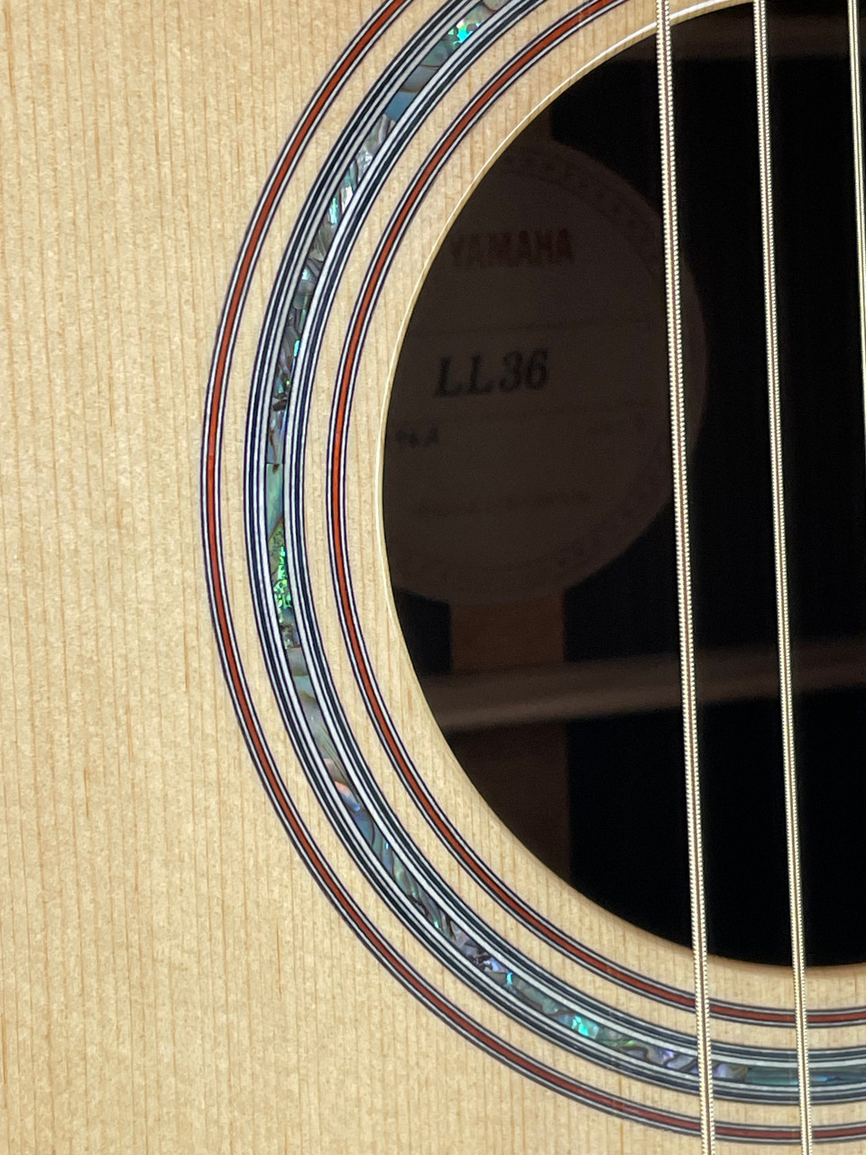 Shop Yamaha LL36 ARE Jumbo Acoustic Guitar - Premium Tonewoods