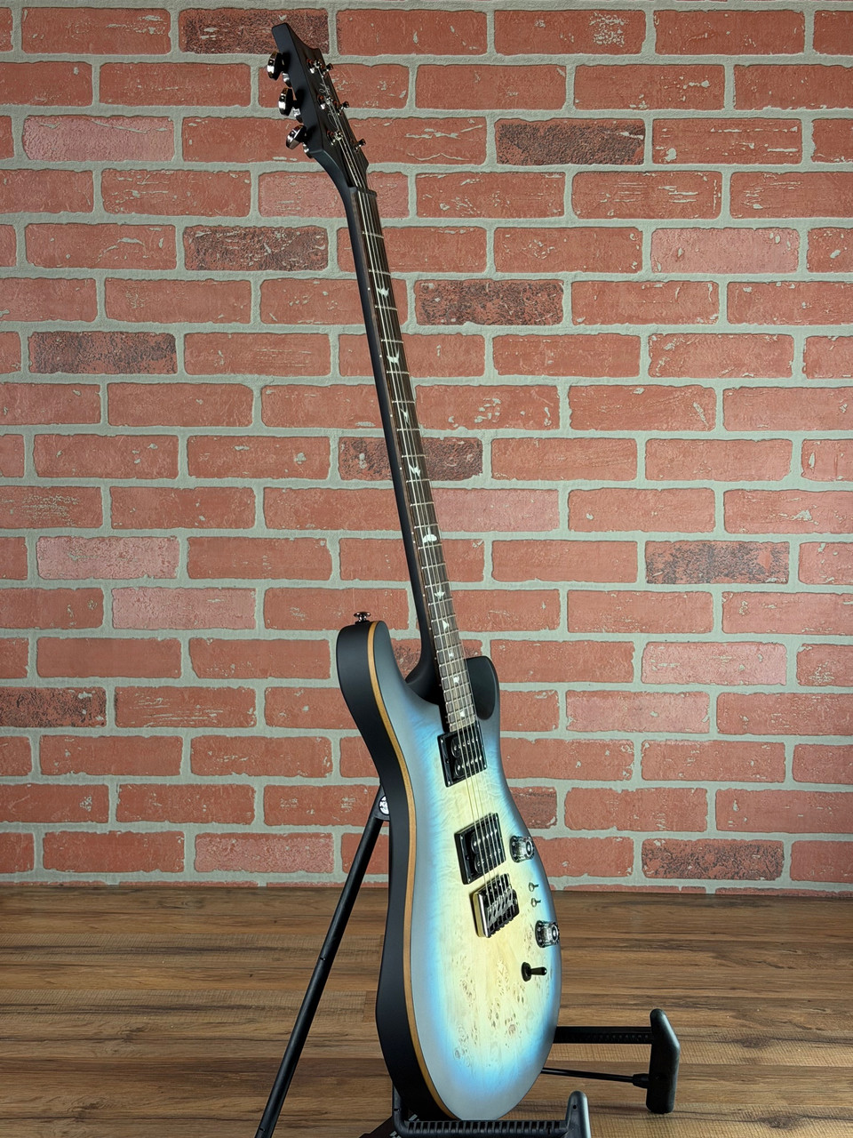 Shop PRS SE Custom 24-08 Exotic Electric Guitar - Lake Blue Burst