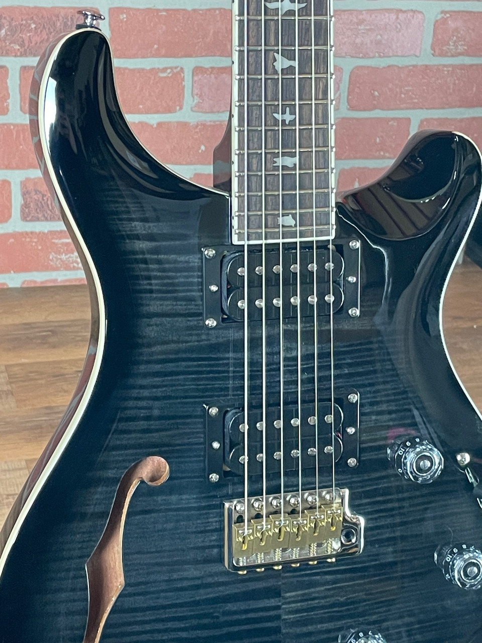 Shop PRS SE Custom 24 Semi-Hollow Piezo - Dual-Voice Guitar | No