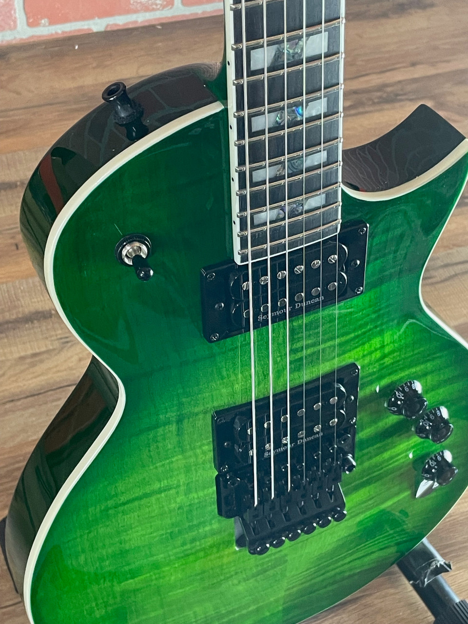 Shop ESP LTD Alex Skolnick AS-1 Signature Electric Guitar - Lime