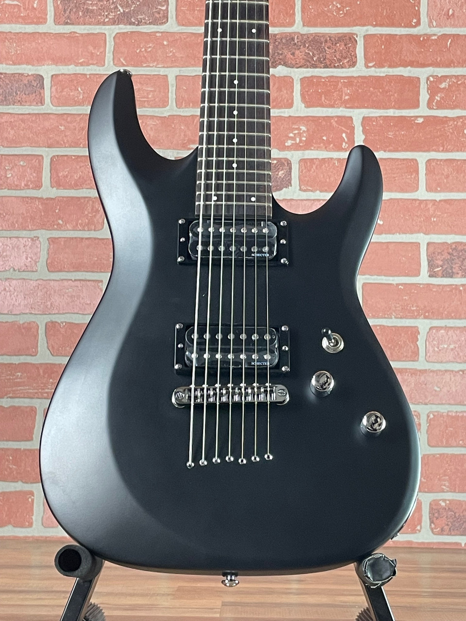 Shop Schecter C-7 Deluxe 7-String Electric Guitar - Metal